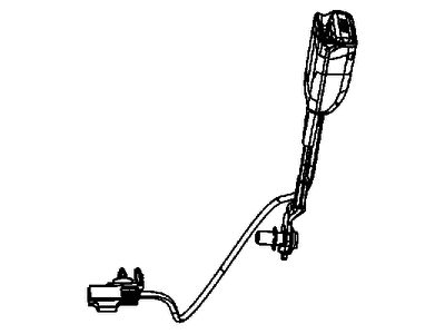 Chrysler 6ET091C5AA SEAT BELT Front Inner