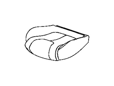 Mopar 68193496AD Foam Seat Cushion Front Right with Restraint Module