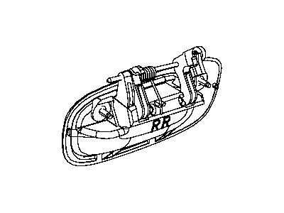 Dodge YS96AXRAE HANDLE Exterior Door