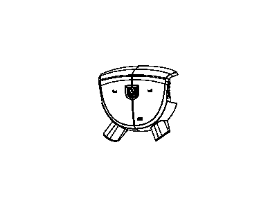 Ram 1EF19XDVAG AIR BAG Driver