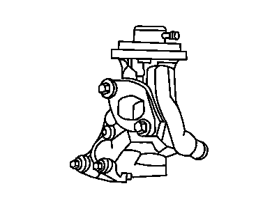 Mopar 5080436AA Gasket 5080436AA Mopar Gasket Illustration 1 of 1