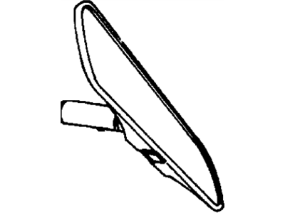Mopar 55077473AA Mirror Inside Rearview