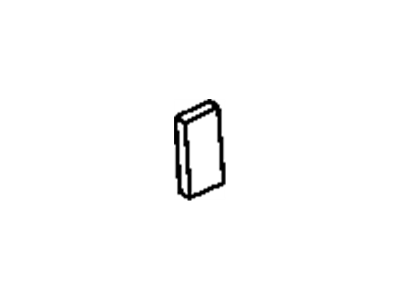 Dodge 5028828AB STUFFER Sliding Door Track Lower
