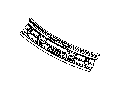 Mopar 5076970AC Header Roof Front Mopar 5076970AC Header Roof Front