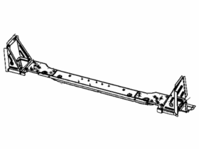 Mopar 68413807AA Pan Rear Floor