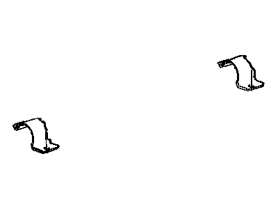 Dodge 4684298AC CLAMP Stabilizer Bar to Sill