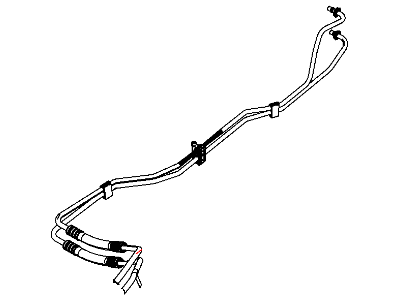 Mopar 55056624AB Tube & Hose Supply & Return Includes Clips