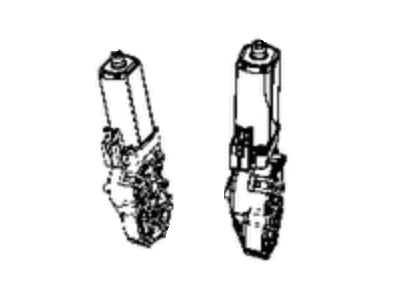 Chrysler 68323561AA MOTOR Recliner Includes Hall Effect Sensor