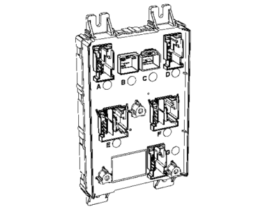 Jeep Body Control Module - 68434570AF