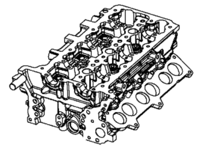 Mopar 68490100AA Head Cylinder Less Valves Mopar 68490100AA Head Cylinder Less Valves