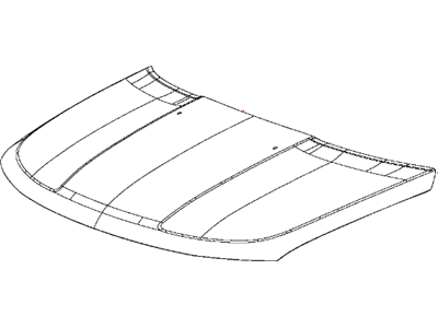 Jeep 68079255AF HOOD