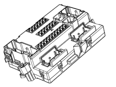 Ram 68457678AB MODULE Body Controller
