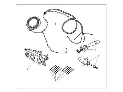 Jeep 82210215 WIRING KIT Enclosure