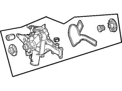 Mopar 5097159AC Pump Water