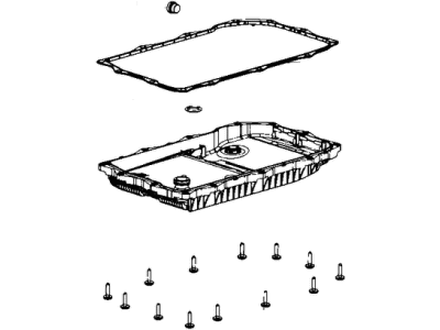 Chrysler 68259490AC PAN AND FILTER Transmission Oil
