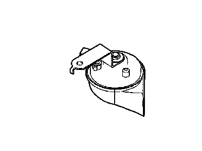 Mopar 5026212AD Horn And Bracket Low Note Mopar 5026212AD Horn And Bracket Low Note