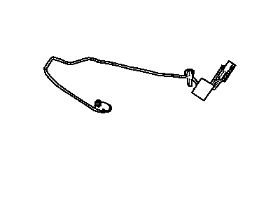 5143387AA Mopar Wiring Seat Belt Jumper Illustration 1 of 1
