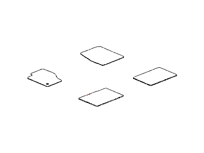 1HF40BD3AB Mopar Mat Kit Floor Illustration 1 of 1