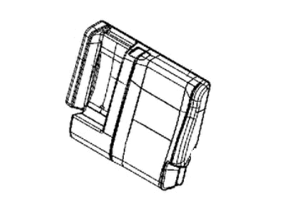 Jeep 6RL65LA3AA COVER Rear Seat Back Left