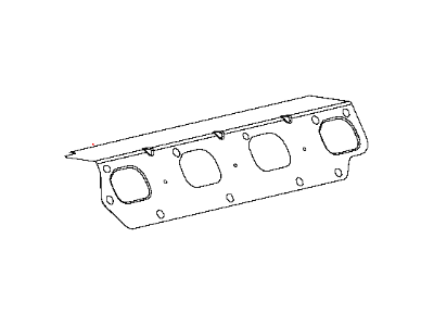 Ram 4893870AA GASKET Exhaust Manifold NOT Included With Long Block Engine Install Kit