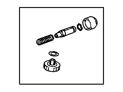 2004 Chrysler Sebring Clutch Master Cylinder - MR272770