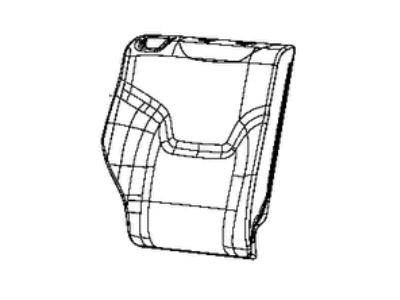 Mopar 5ZD67PS4AA Cover Rear Seat Back Mopar 5ZD67PS4AA Cover Rear Seat Back