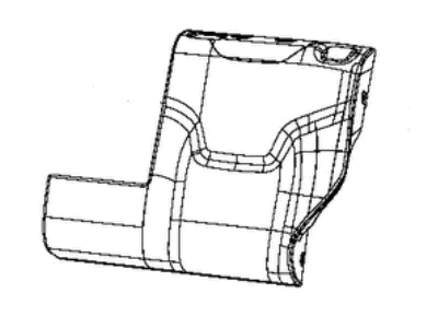 Jeep 5ZD69PS4AA COVER Rear Seat Back