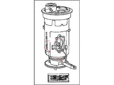 Mopar 5104695AA Module Package Fuel Pump/Level Unit 5104695AA Mopar Module Package Fuel Pump/Level Unit Illustration 1 of 1