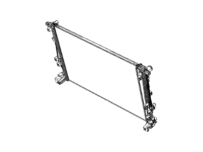 Chrysler 68197299AA RADIATOR Engine Cooling