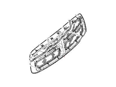Dodge 55077778AD GRILLE Radiator