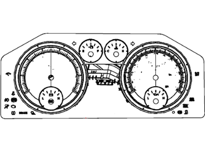 Mopar 56046548AF Cluster Instrument Panel