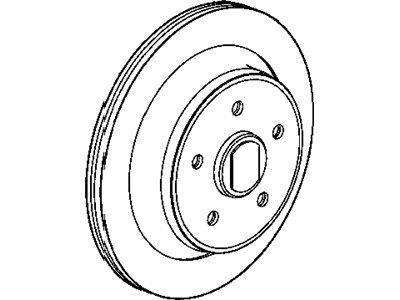 Jeep 52128411AA ROTOR Brake