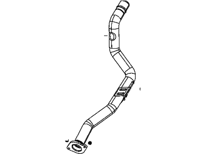 Mopar 68251972AB Pipe Exhaust Extension