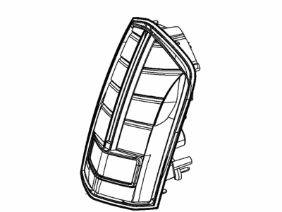 Chrysler 68154608AC LAMP Tail Stop Turn