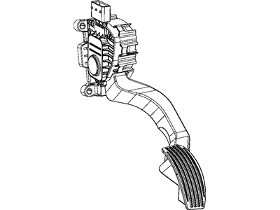 Mopar 4581697AB Pedal - Accelerator