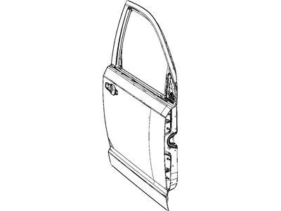 Dodge 68067462AB PANEL Front Door Outer Repair