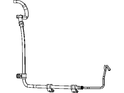 Jeep 52125180AC HOSE Power Steering Return