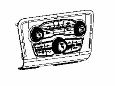 Dodge Charger A/C Switch - 68293621AD