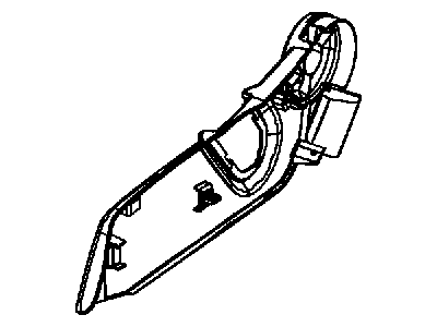 Jeep 1RX41DK2AA SHIELD Passenger Outboard