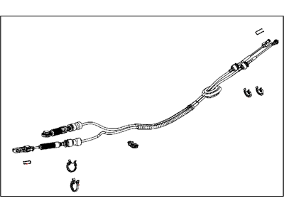 Mopar 5106196AE Shifter Transmission 5106196AE Mopar Shifter Transmission Illustration 1 of 1