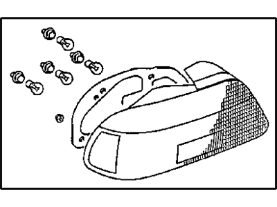 Chrysler Sebring Back Up Light - MR296338