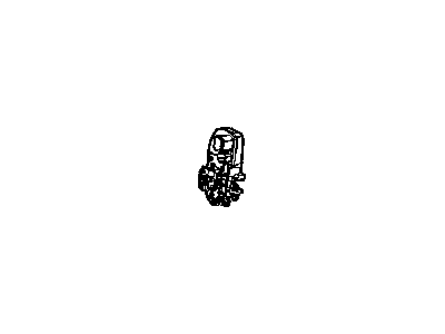Mopar 4880049AE Latch Front Door 4880049AE Mopar Latch Front Door Illustration 1 of 1