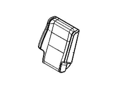 Jeep 5UR00DX9AC COVER Rear Seat Back Right