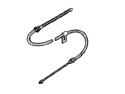 Jeep CJ7 Parking Brake Cable - J3239949