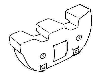 Chrysler Exhaust Heat Shield - 4694129