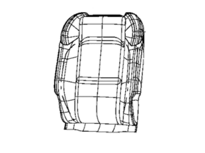 Jeep 7EQ64LA3AA COVER Front Seat Back