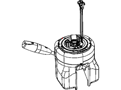Dodge 5LY47DX9AB MODULE Steering Column