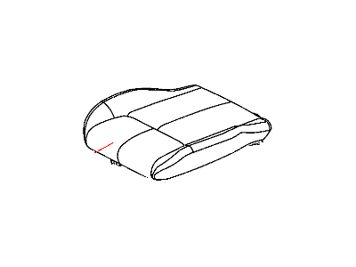 Mopar 1YK26DX9AA Cover Front Seat Cushion
