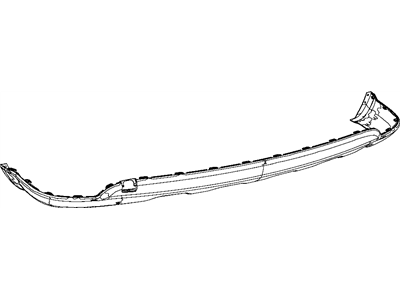 Dodge 68088787AA FASCIA Rear Lower