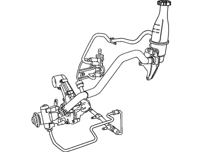 Mopar 5273594AA Hose Pump Supply 5273594AA Mopar Hose Pump Supply Illustration 1 of 1